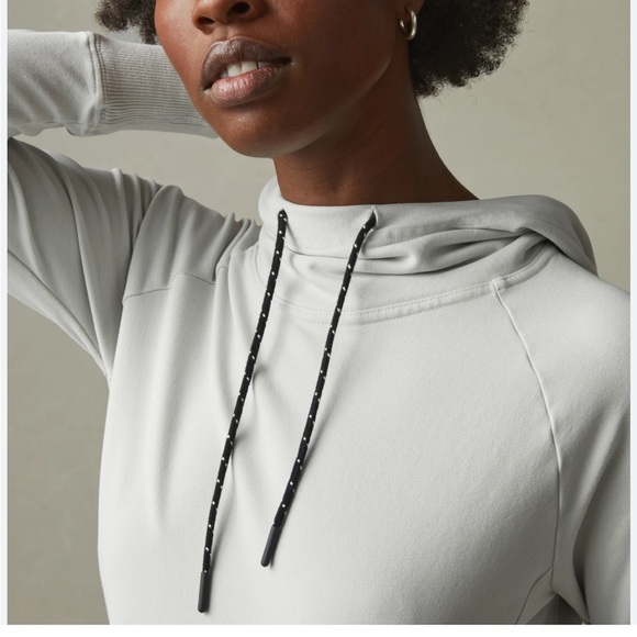 Gerry Gray Long Sleeve Cowl Hoodie Women’s L Outdoor Layering Top - Picture 2 of 9